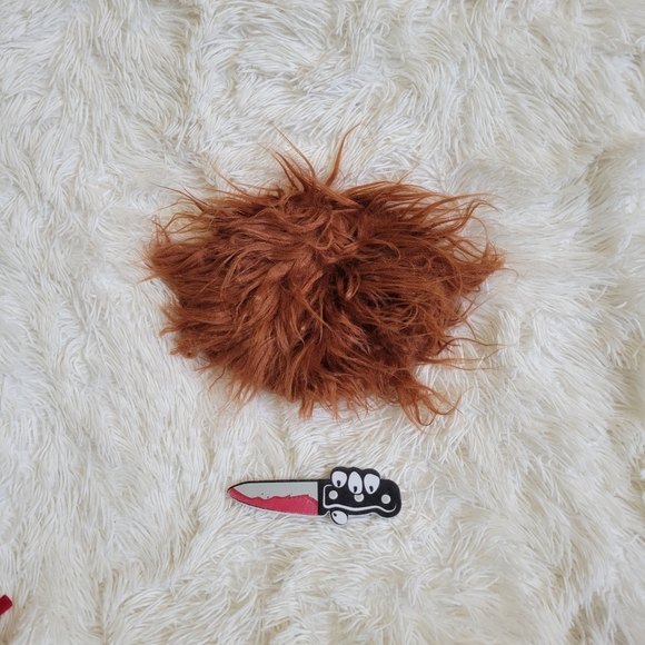 Chucky doll Dog Costume Size Large - Picture 4 of 5